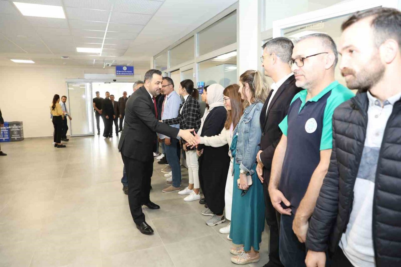 Rektör kalan, ALKÜ ailesiyle bayramlaştı