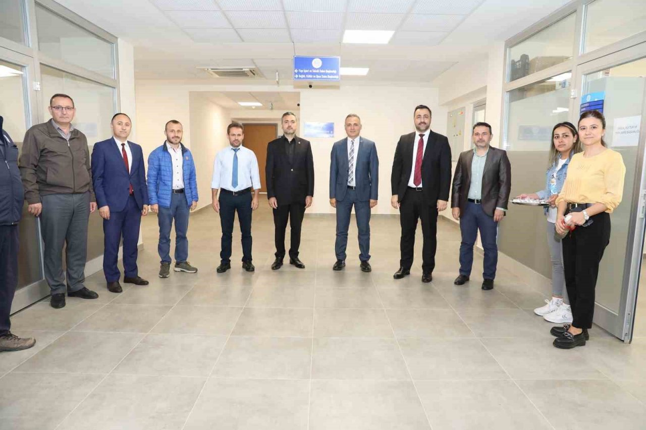 Rektör kalan, ALKÜ ailesiyle bayramlaştı