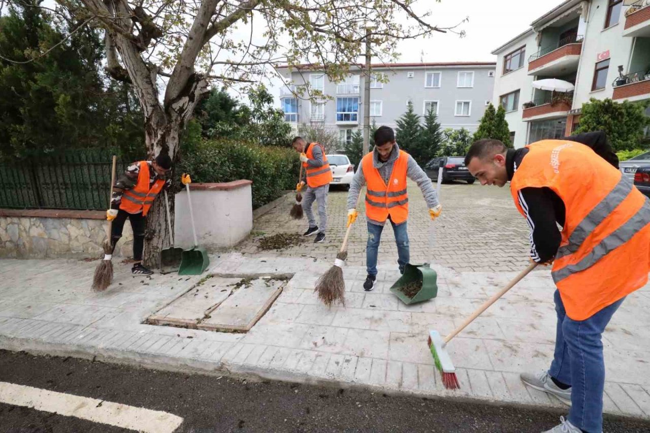 Başiskele’de bayram temizliği