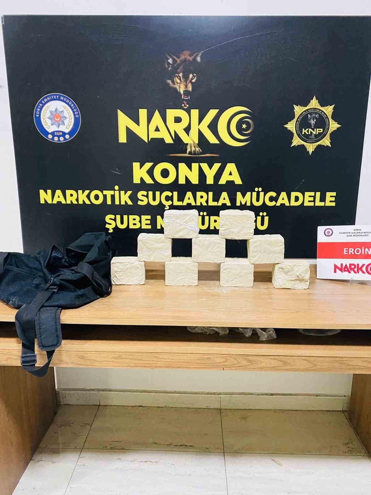Konya’da uyuşturucu operasyonu: 6 tutuklama