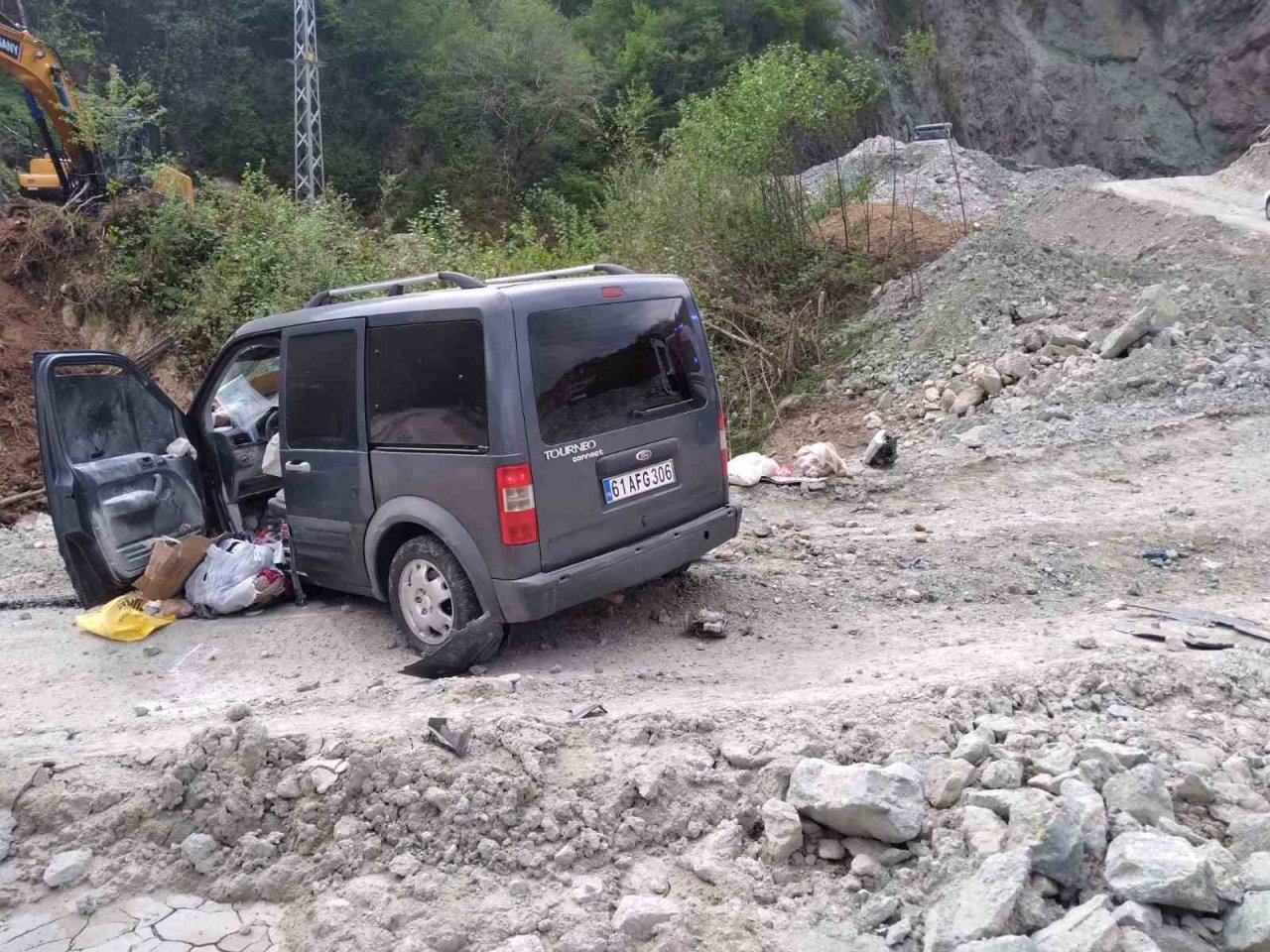Trabzon’da trafik kazası: 3 yaralı