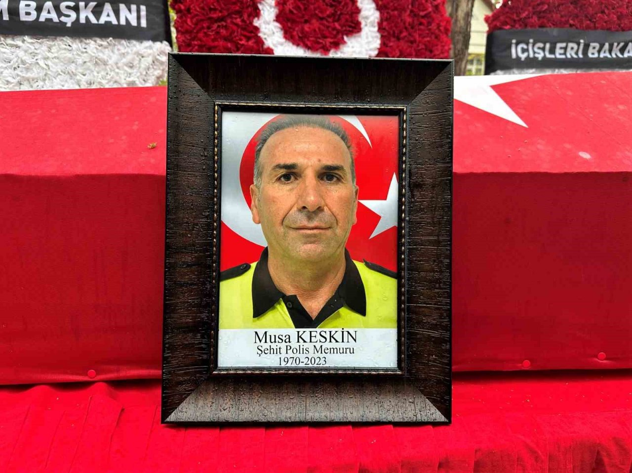 Şehit Polis Musa Keskin son yolculuğuna uğurlandı