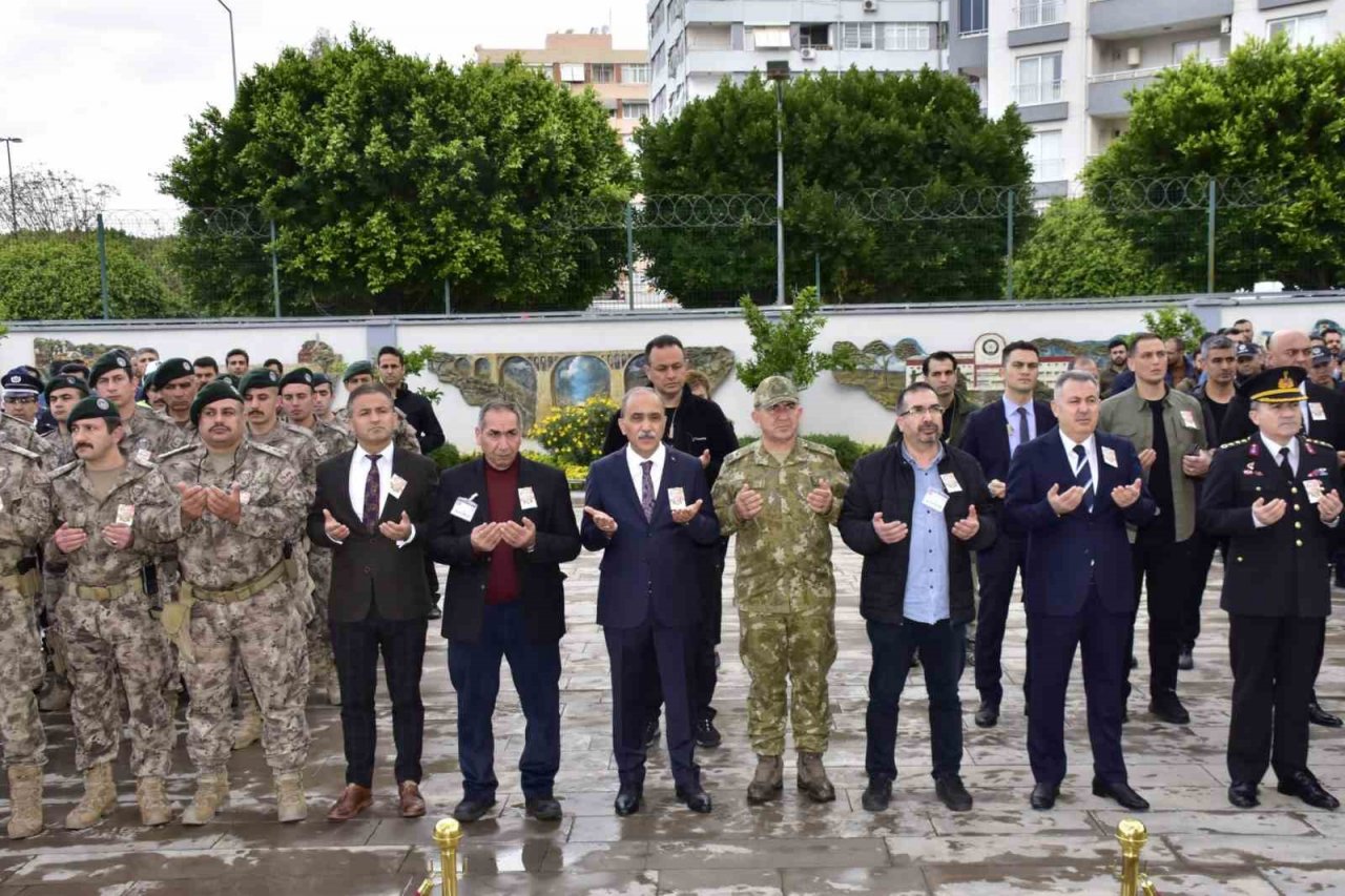Şehit düşen polis için tören düzenlendi