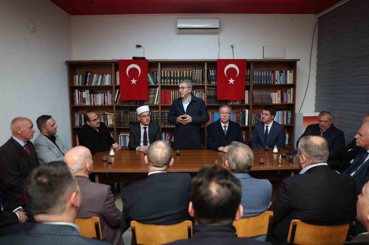 Başkan Köken, Ramazan’ın son gününde Balkanlılarla bir araya geldi