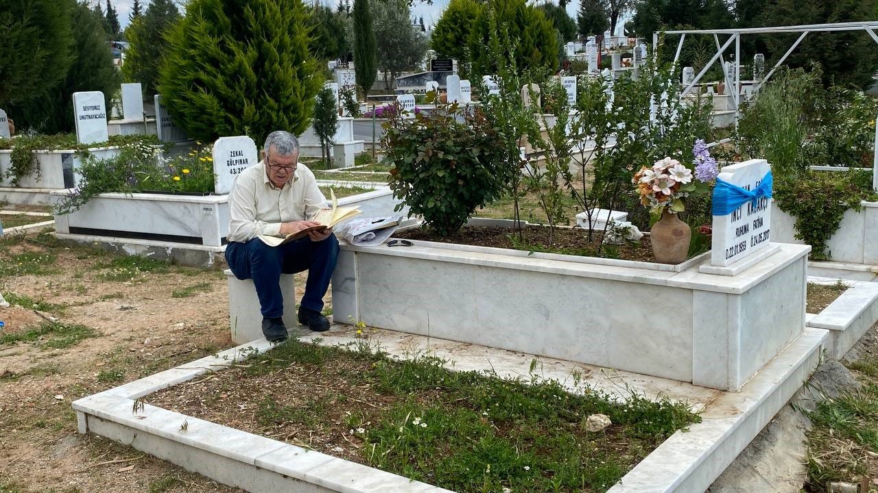 Bayram öncesi Aydın’da mezarlıklar ziyaretçilerle doldu