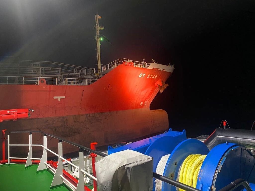 Çanakkale Boğazı’nda tanker makine arızası yaptı