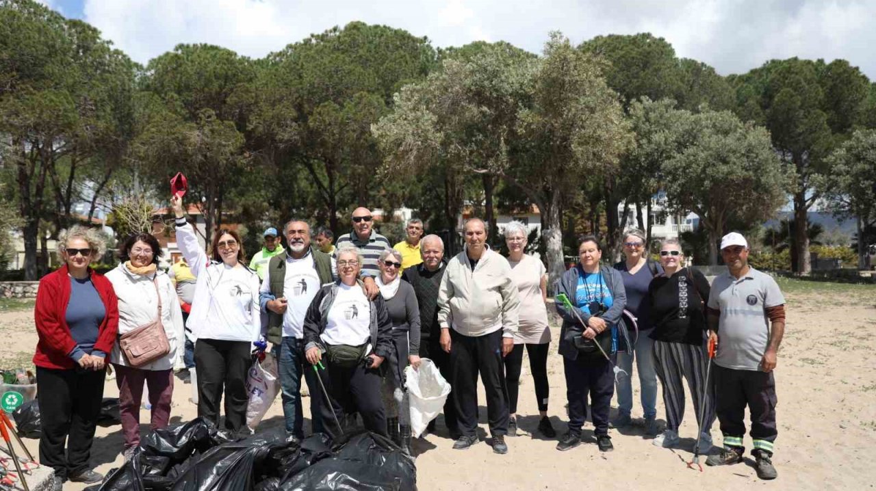 Didim’de sahil temizliği gerçekleştirildi