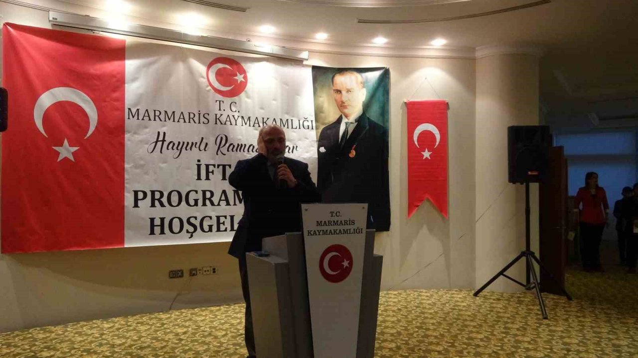 Kaymakam Aksoy, şehit yakınları ve gazileri iftar programında ağırladı