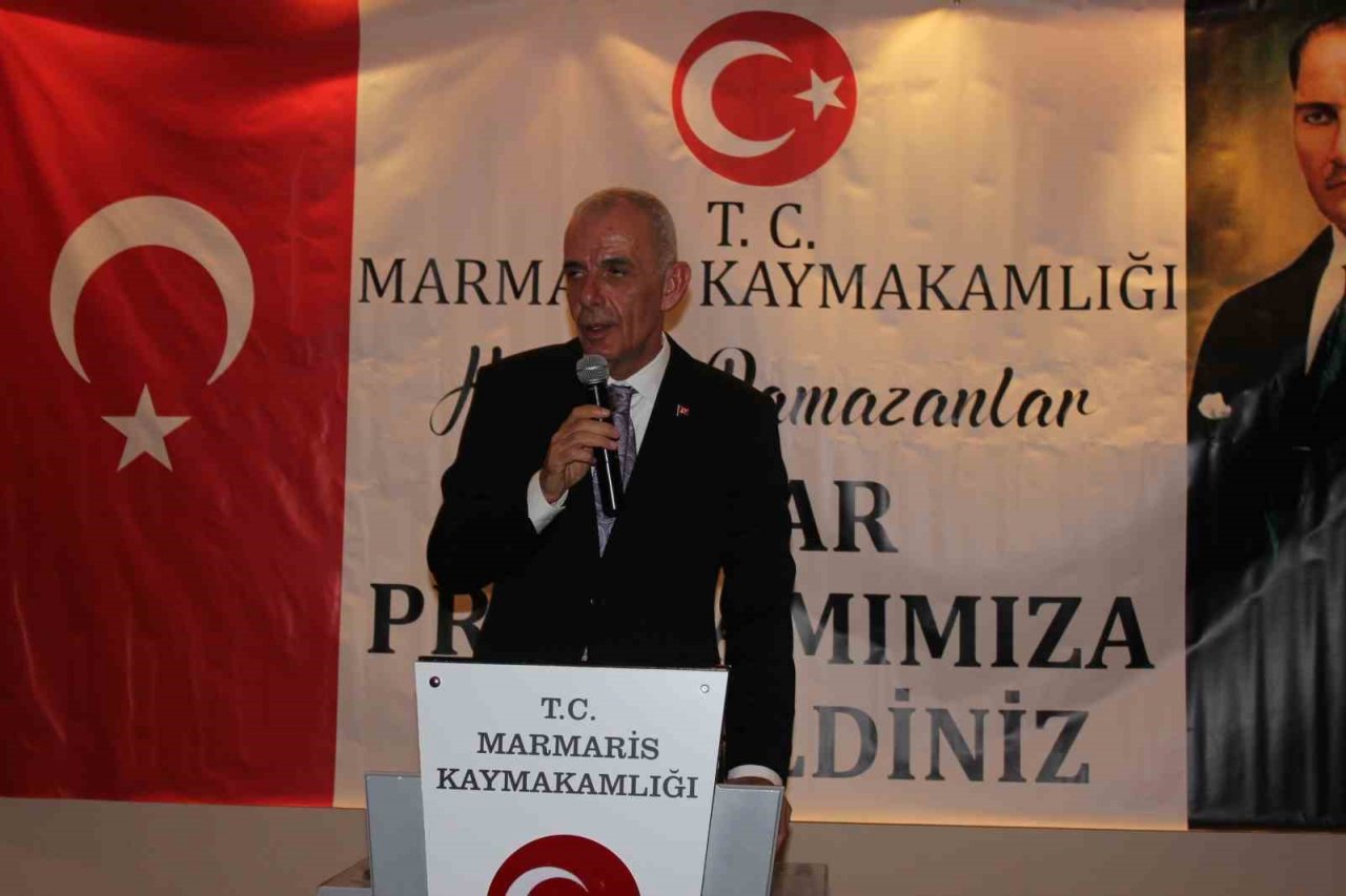 Kaymakam Aksoy, şehit yakınları ve gazileri iftar programında ağırladı