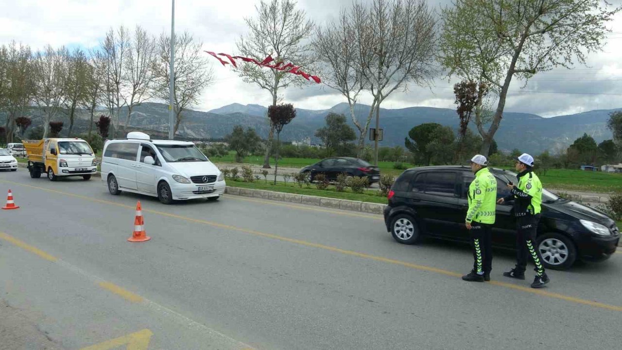 Muğla’da drone ile trafik denetimi gerçekleştirildi