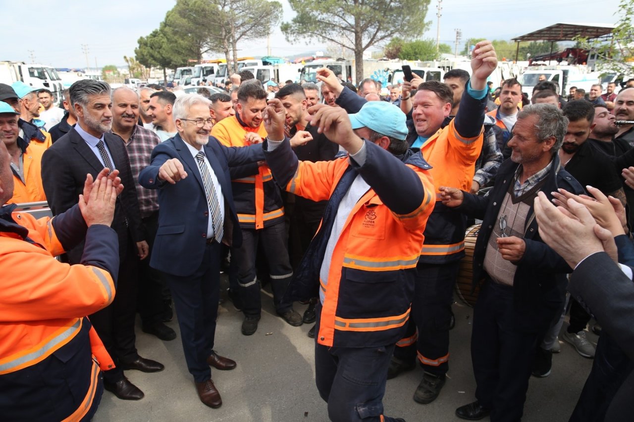 Nilüfer Belediyesi’nde geleneksel bayramlaşma