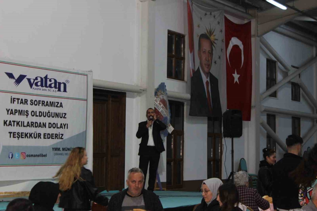 Başkan Şahin engelliler ve aileleriyle iftarda buluştu