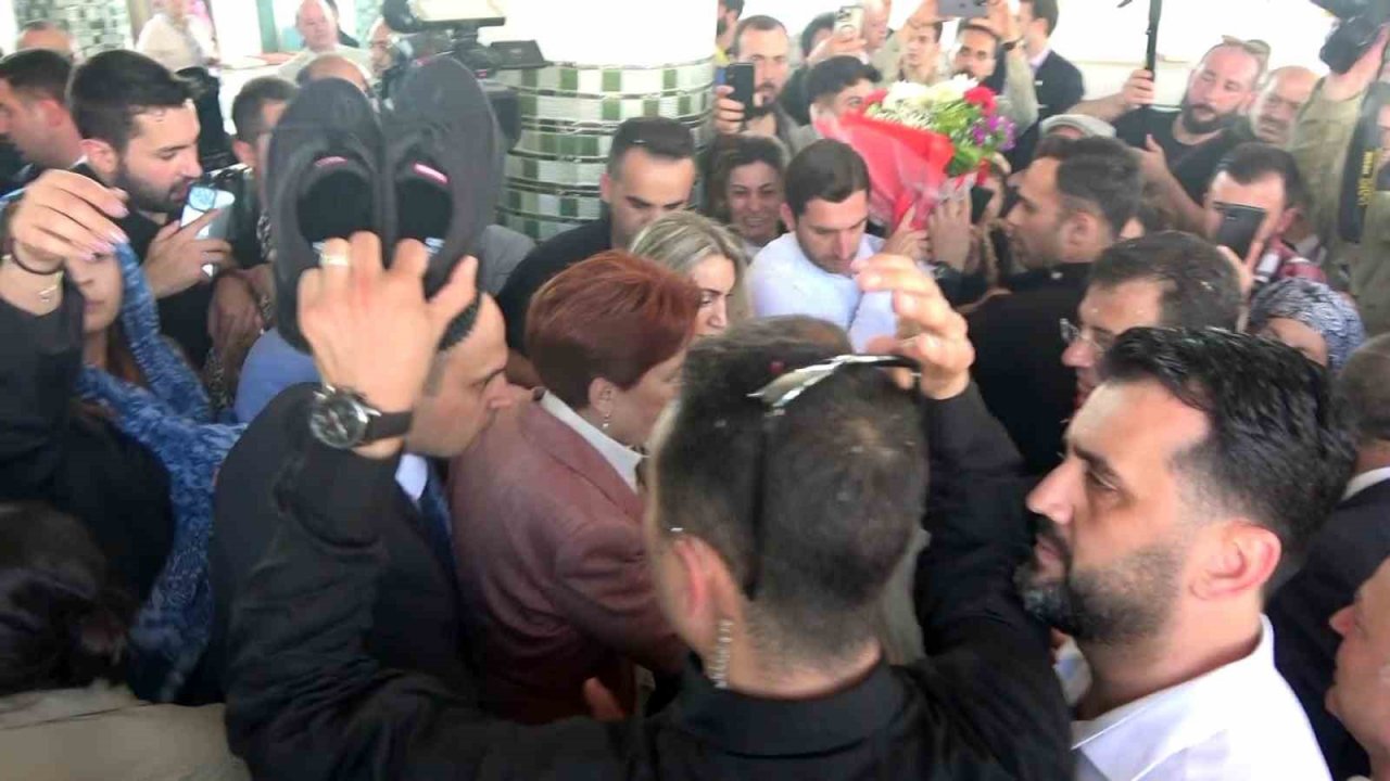 Bir ayakkabı tepkisi de Akşener ve İmamoğlu’na