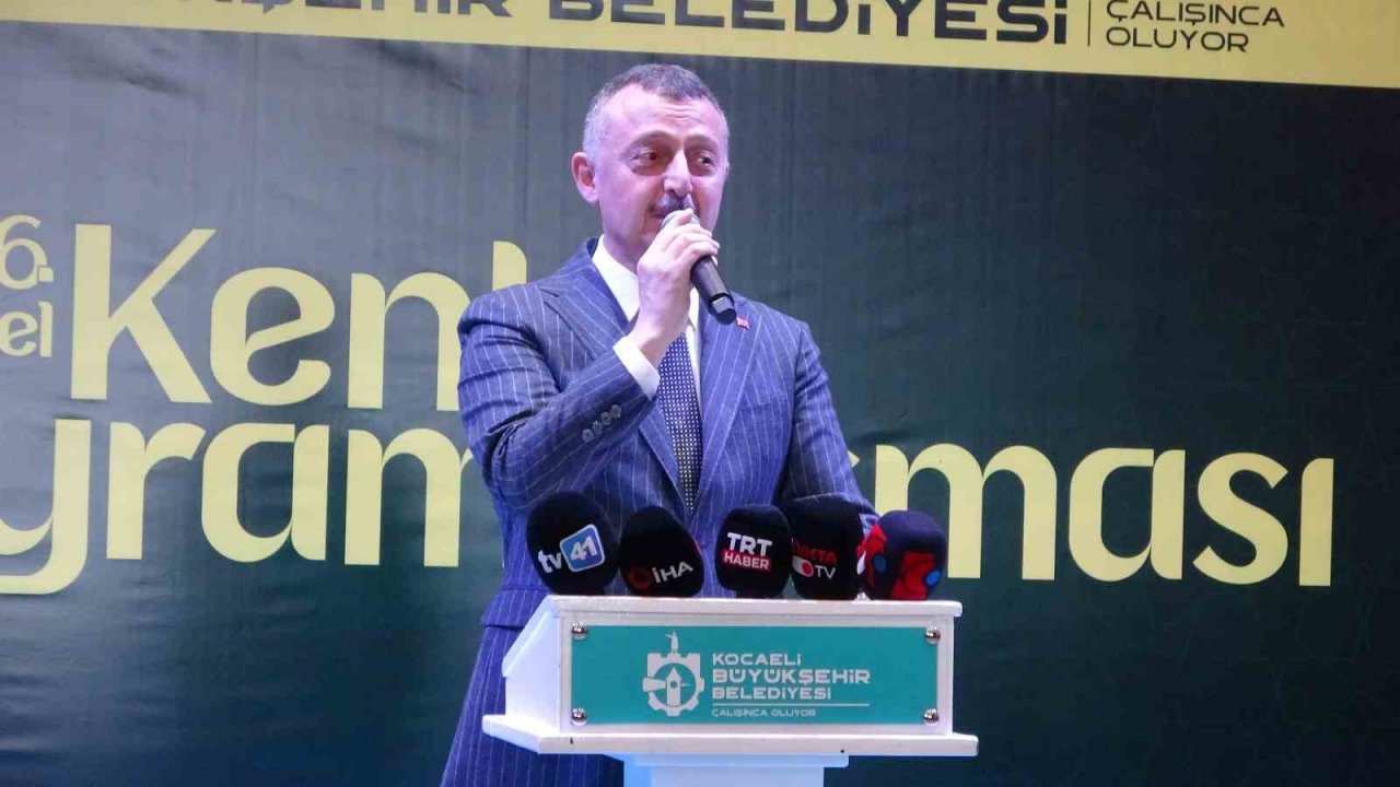 Kocaeli’de geleneksel 36. kent bayramlaşması