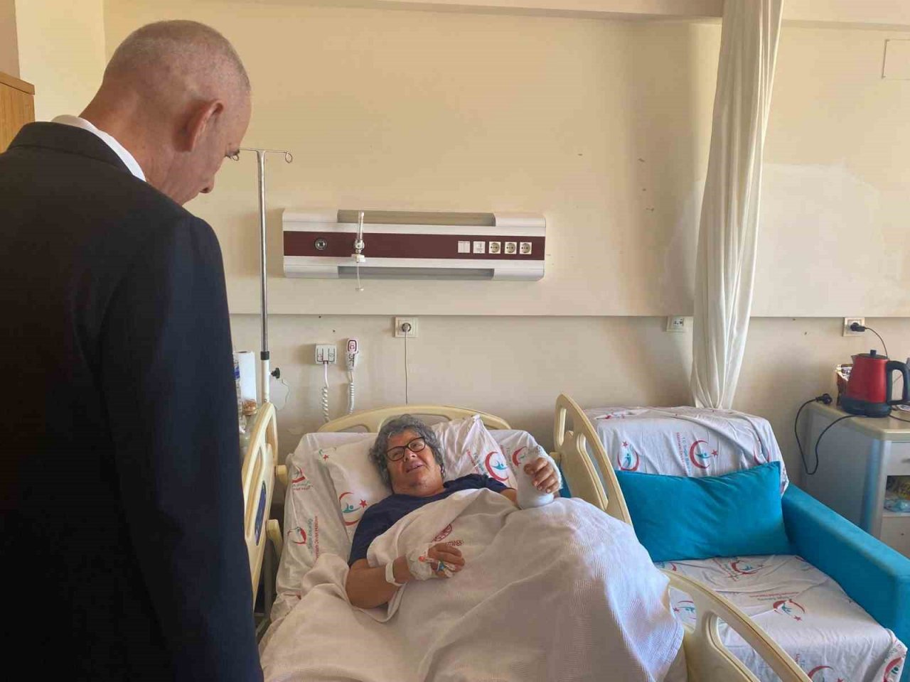 Marmaris protokolü Polis Evi’nde bayramlaştı