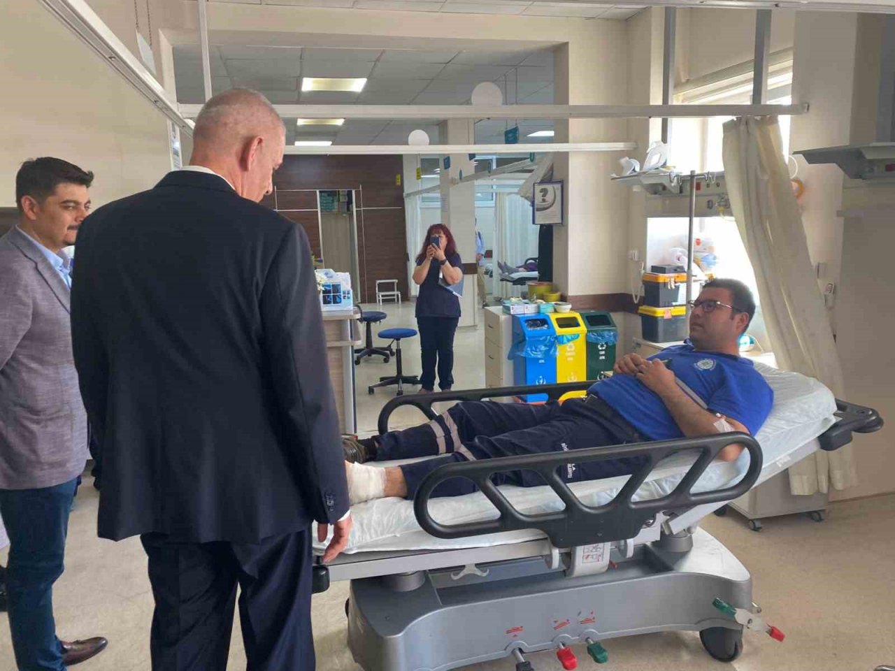 Marmaris protokolü Polis Evi’nde bayramlaştı