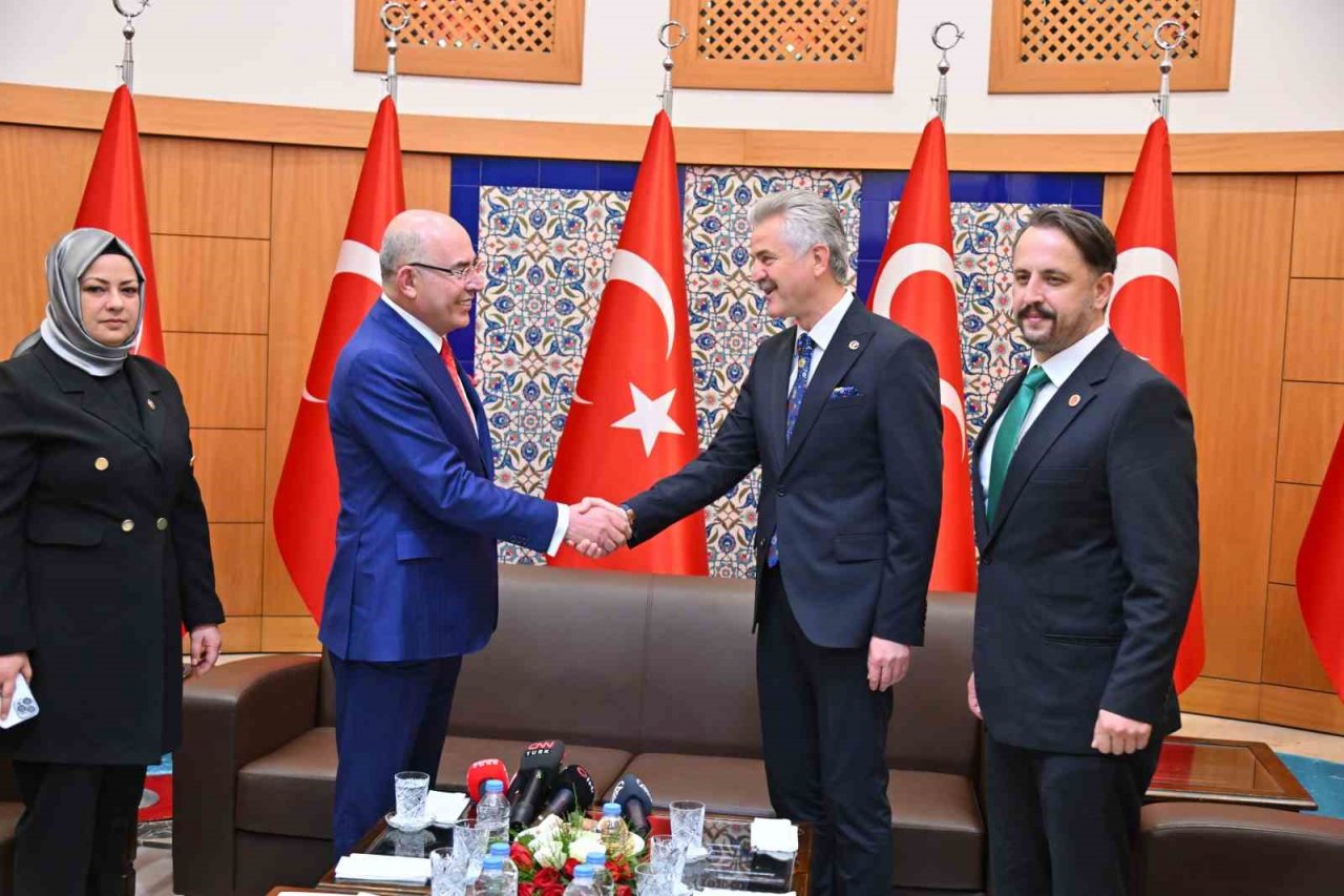AK Parti ve BBP’den MHP’ye Ramazan Bayramı ziyareti