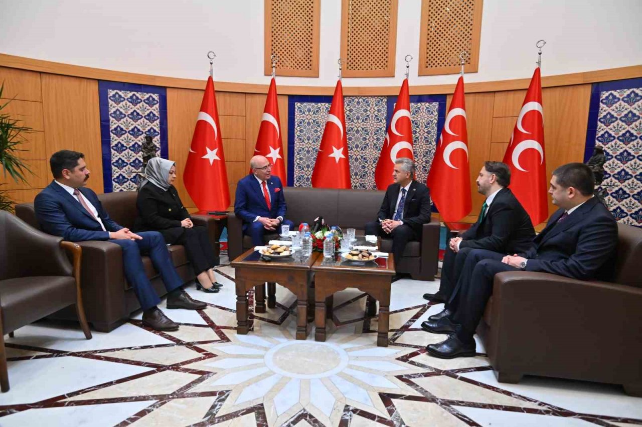 AK Parti ve BBP’den MHP’ye Ramazan Bayramı ziyareti