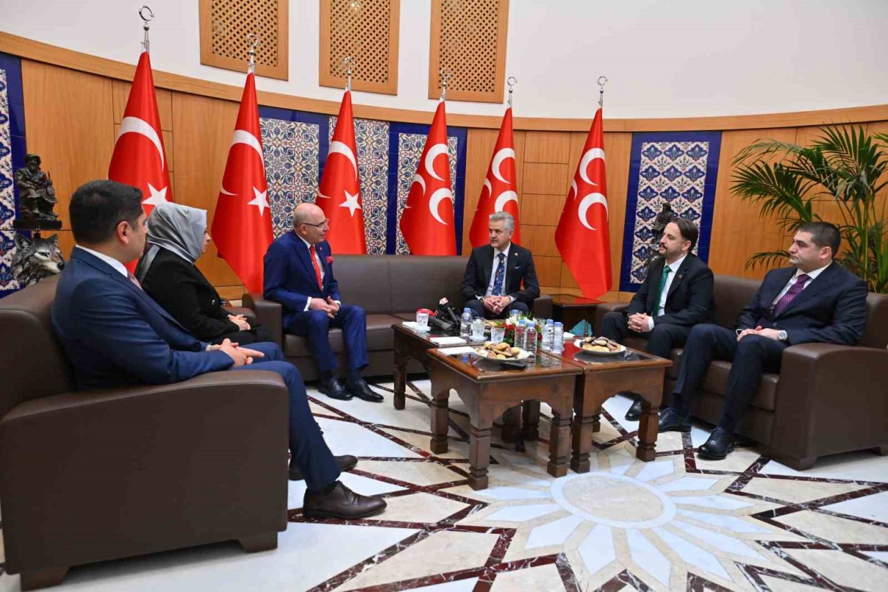 AK Parti ve BBP’den MHP’ye Ramazan Bayramı ziyareti