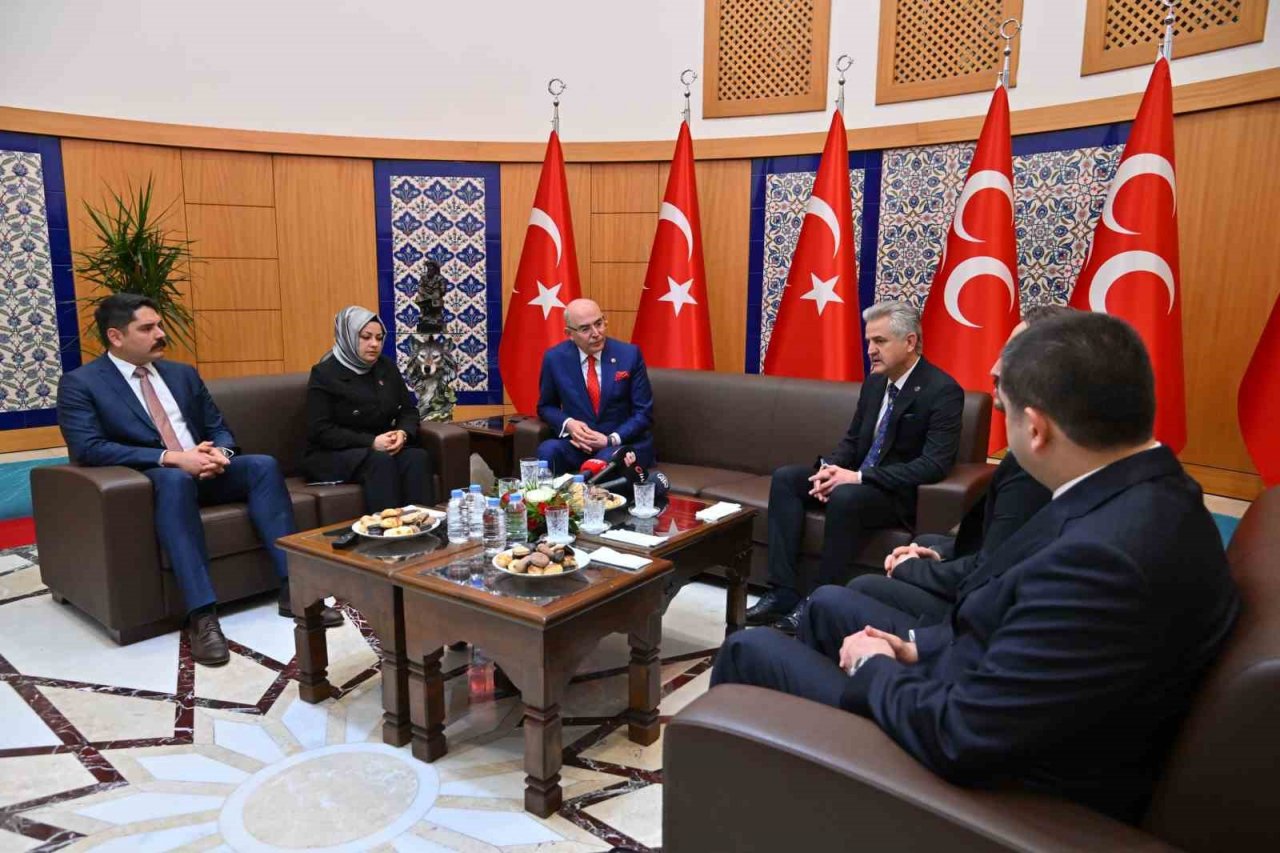 AK Parti ve BBP’den MHP’ye Ramazan Bayramı ziyareti