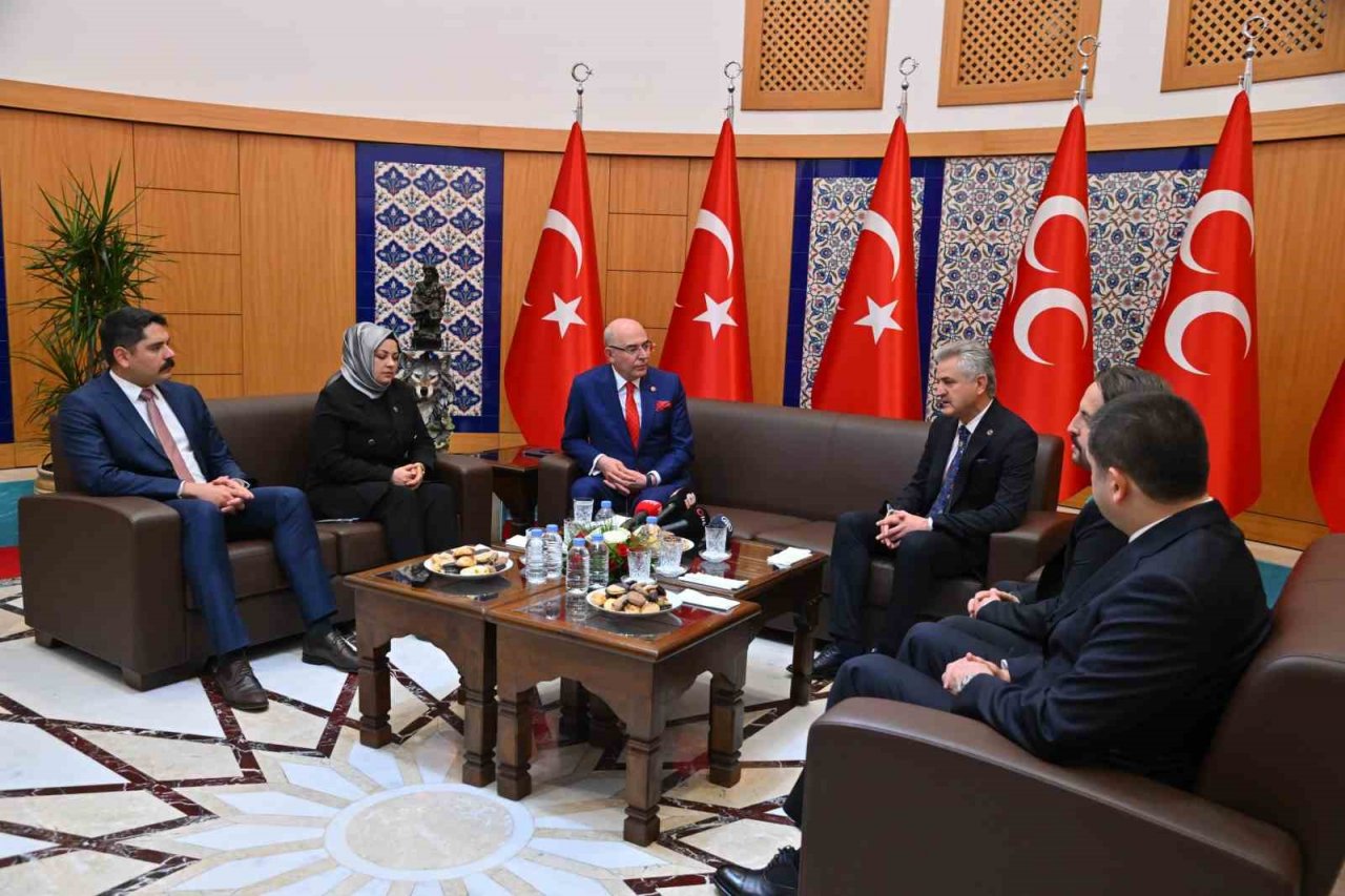 AK Parti ve BBP’den MHP’ye Ramazan Bayramı ziyareti