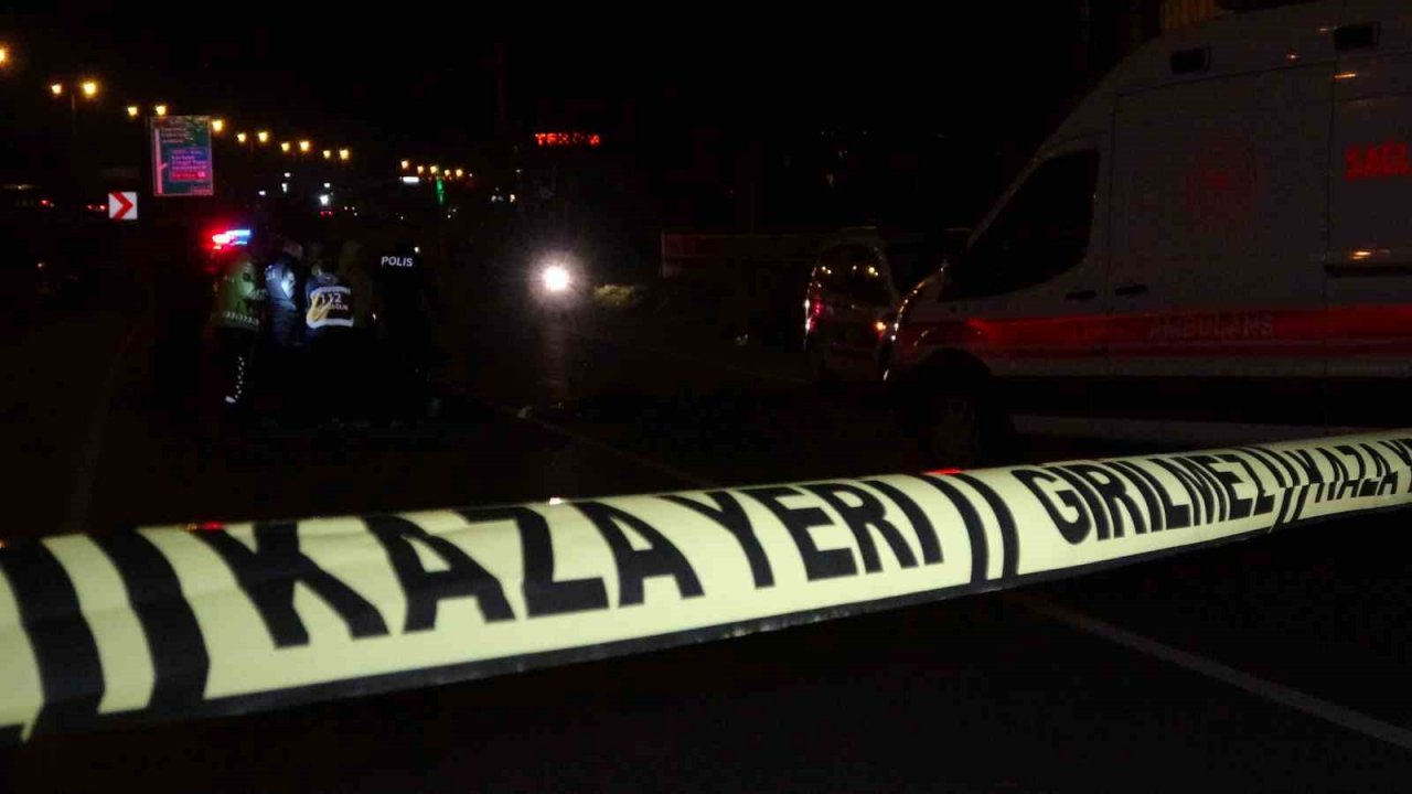 Motosikletle çarpışan bisiklet sürücüsü hayatını kaybetti