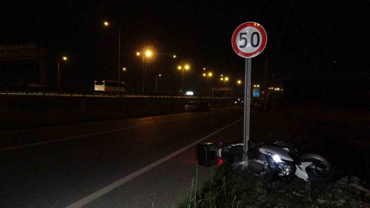 Motosikletle çarpışan bisiklet sürücüsü hayatını kaybetti