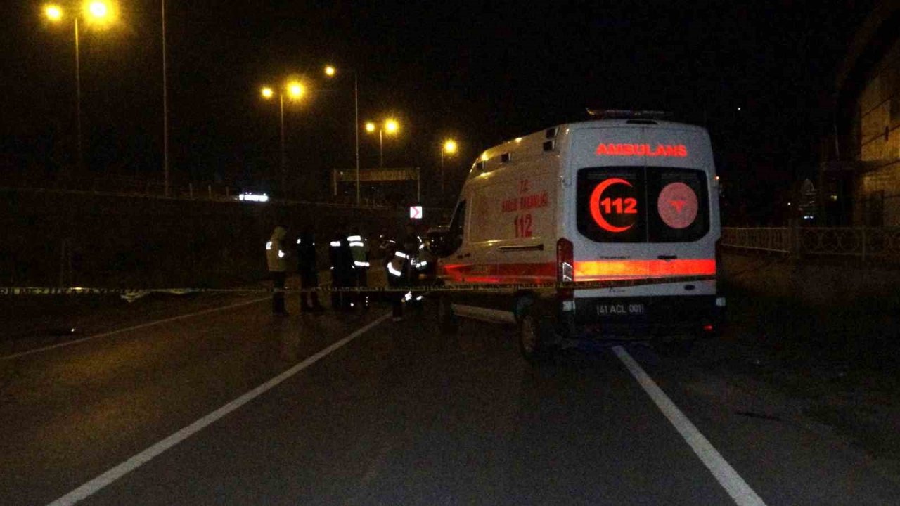 Motosikletle çarpışan bisiklet sürücüsü hayatını kaybetti