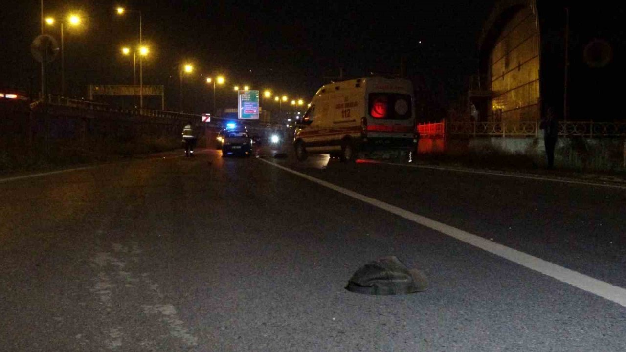 Motosikletle çarpışan bisiklet sürücüsü hayatını kaybetti