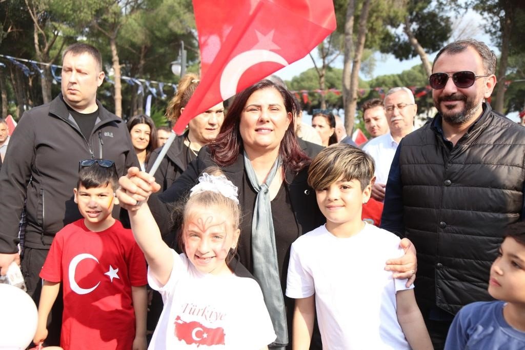 Başkan Çerçioğlu, Aydın Tekstil Park’ta çocuklar ve aileleriyle buluştu