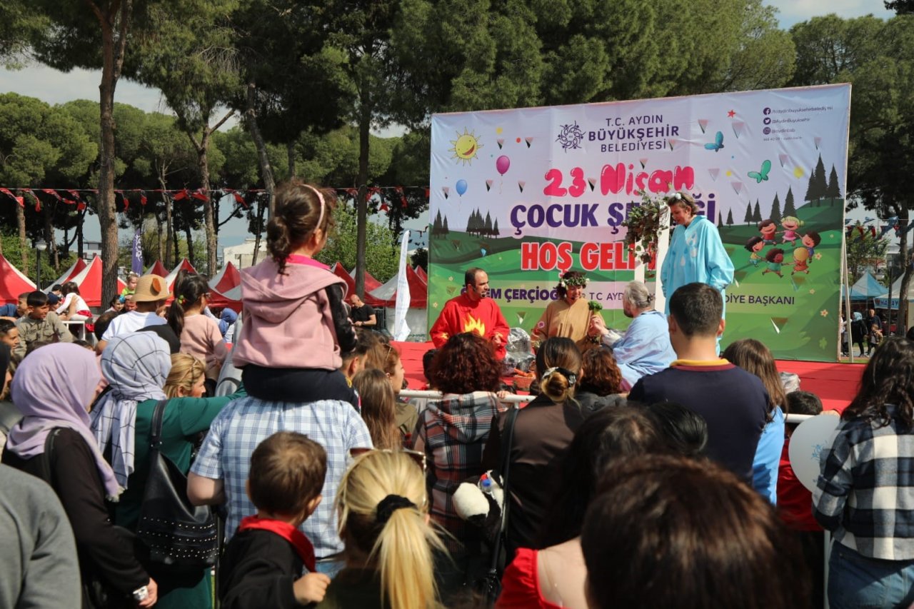 Başkan Çerçioğlu, Aydın Tekstil Park’ta çocuklar ve aileleriyle buluştu