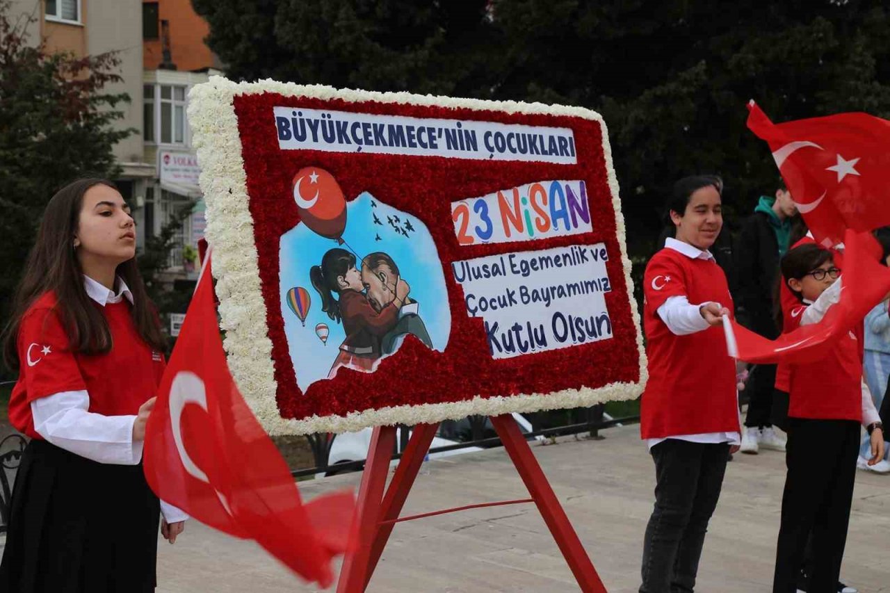 Büyükçekmece’de 23 Nisan coşkusu yaşanıyor