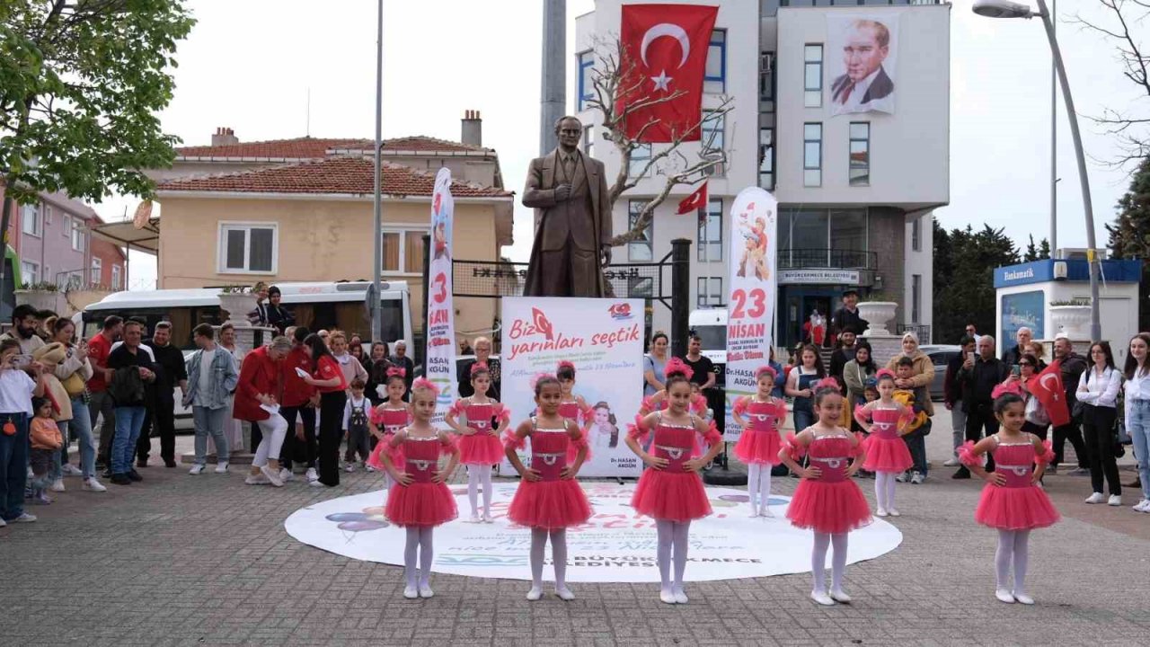 Büyükçekmece’de 23 Nisan coşkusu yaşanıyor