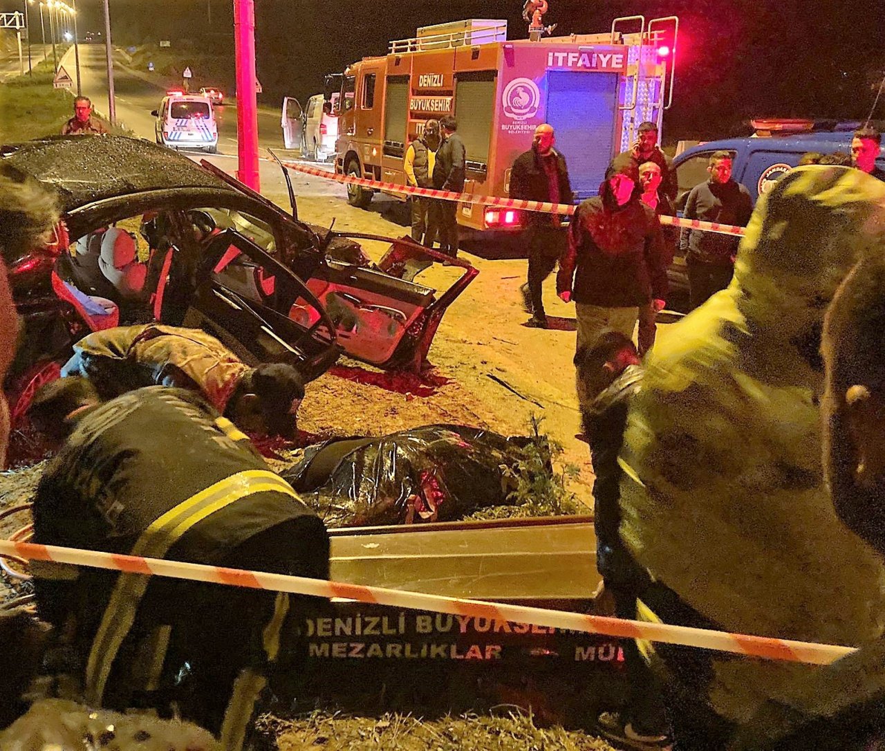 Başkanın oğlunun karıştığı kazada 4 ölü, 3 yaralı