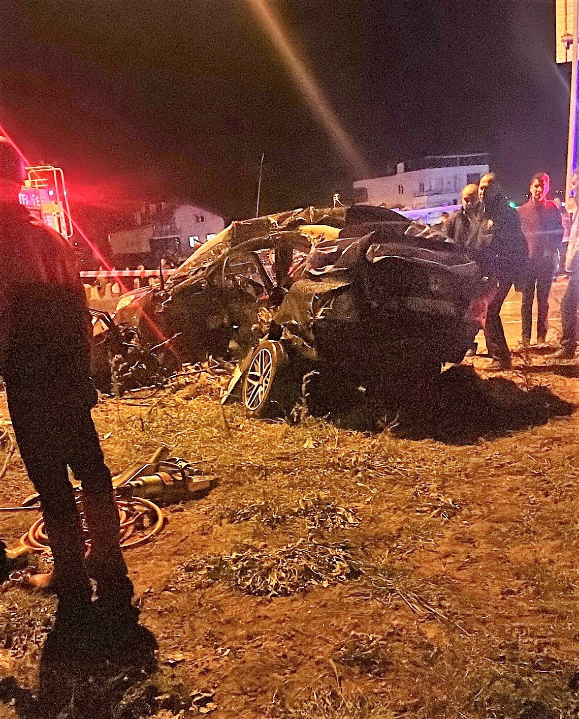 Başkanın oğlunun karıştığı kazada 4 ölü, 3 yaralı