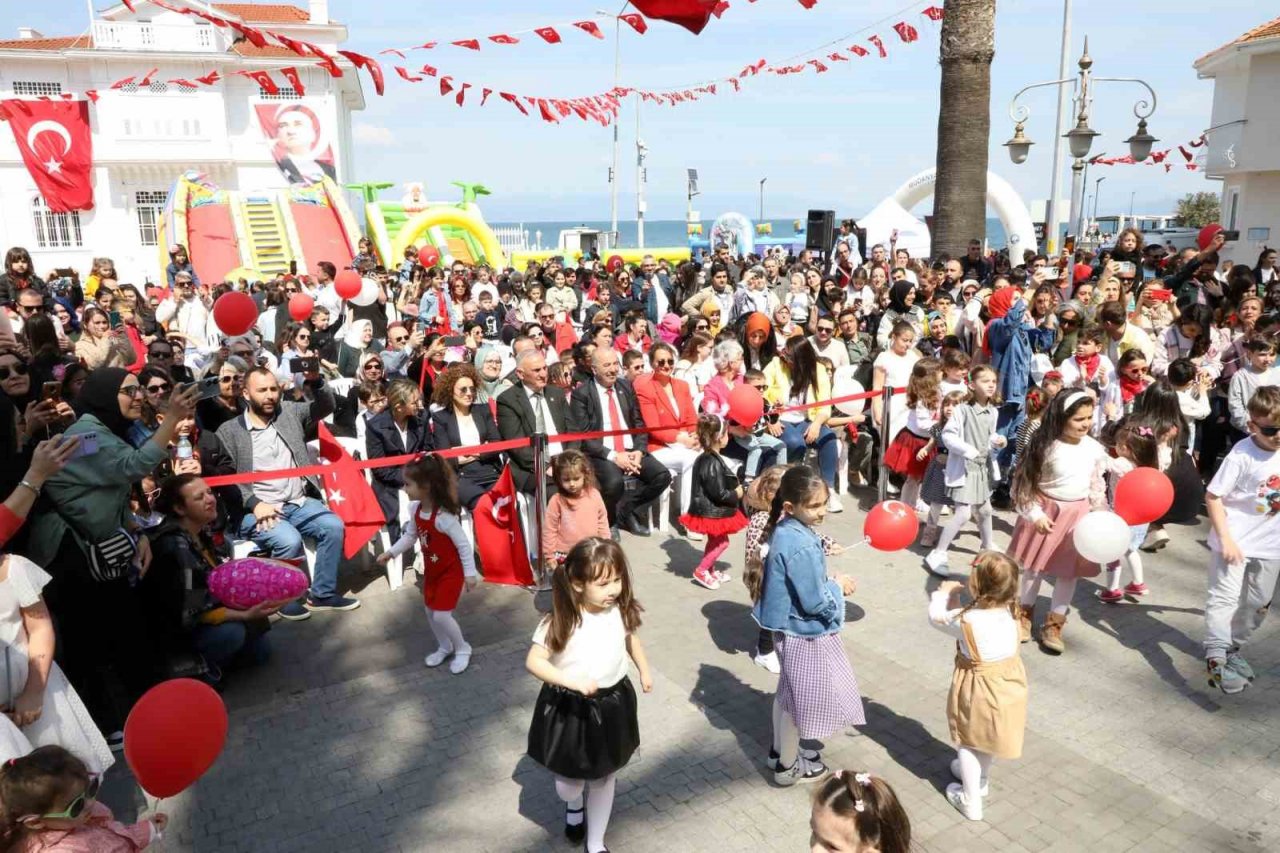 Mudanya Belediyesi çocukları şenlikte buluşturdu