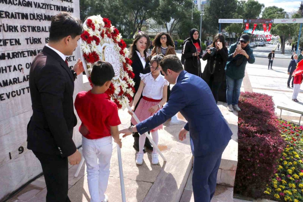 Muğla’daki 23 Nisan kutlamaları coşku ile kutlandı
