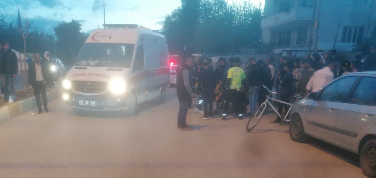 Bisikletten düşen kişi ağır yaralandı