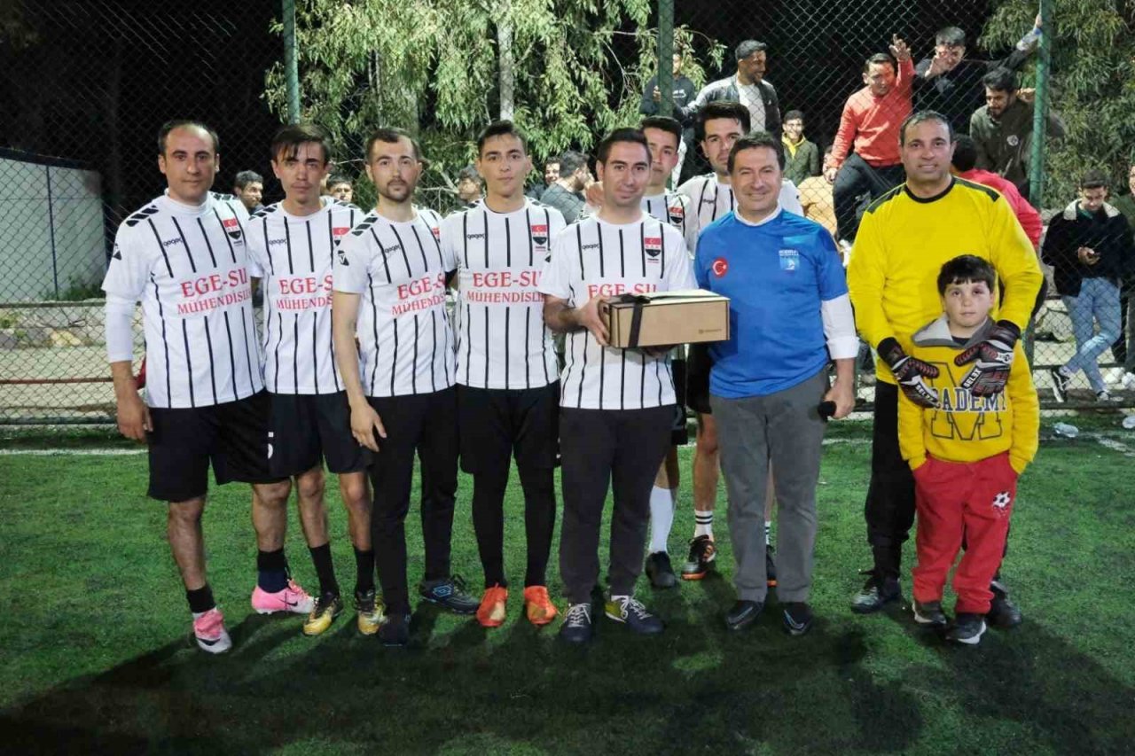 Bodrum’daki turnuvada şampiyon Otopark ekibi oldu