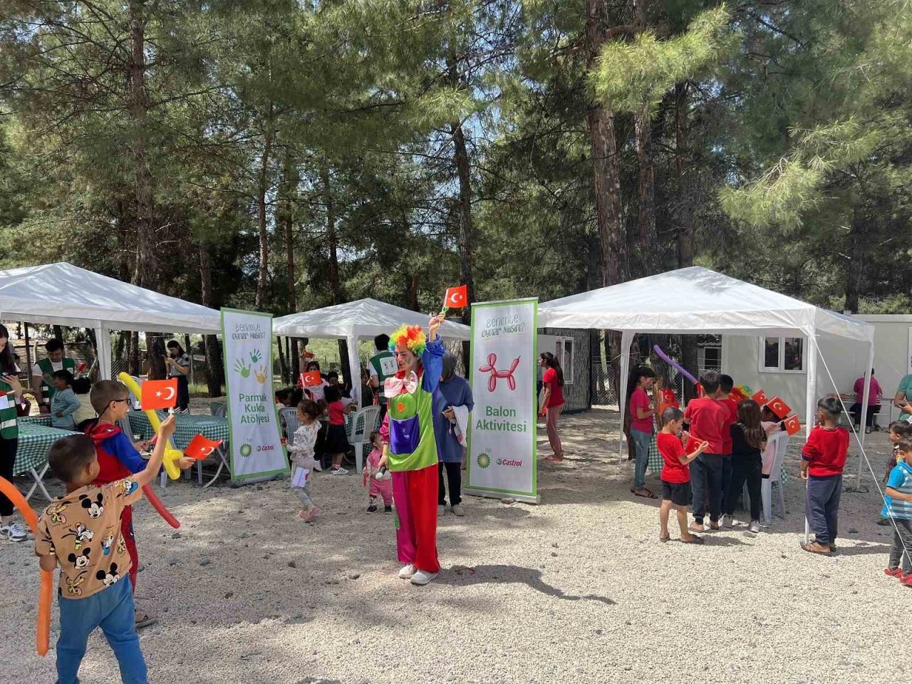 bp, 23 Nisan’ı Hatay’daki çocuklarla kutladı