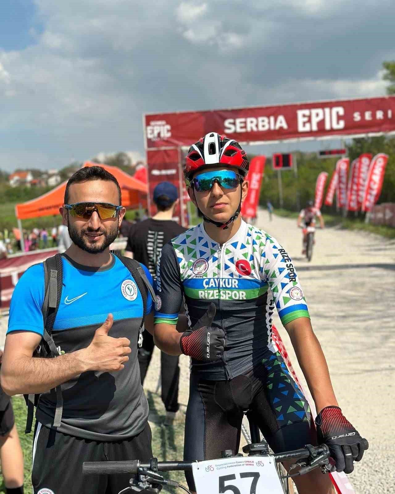 Çaykur Rizespor bisiklet takımından uluslararası başarı