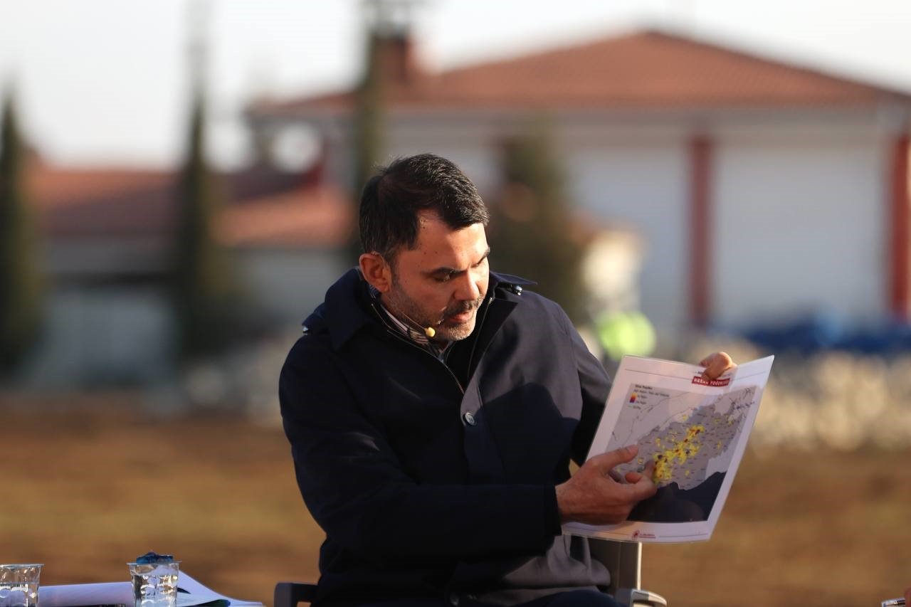 Çevre, Şehircilik ve İklim Değişikliği Bakanı Murat Kurum: "CHP Genel Başkanı Kemal Kılıçdaroğlu’nun “Yapılmadı” dediği evlerde güvenle oturan Samsatlılar"