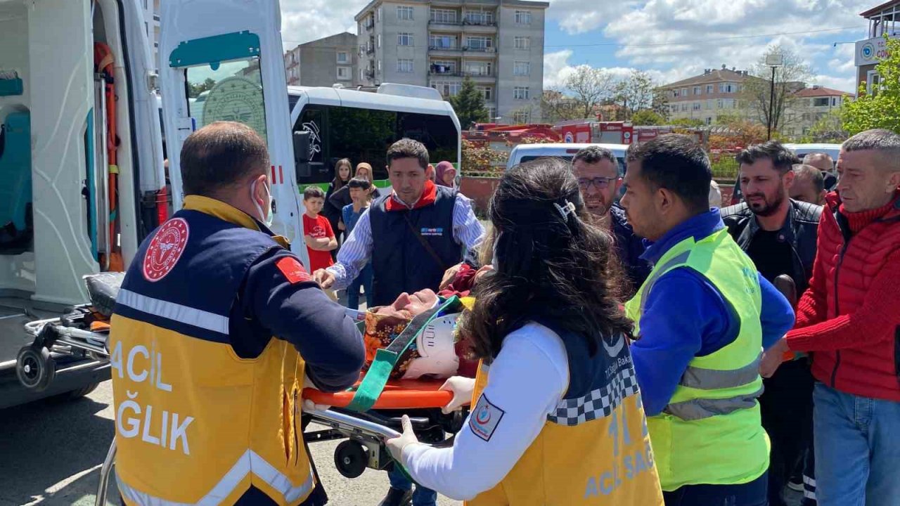 Çorlu Otogarı’nda görünmez kaza