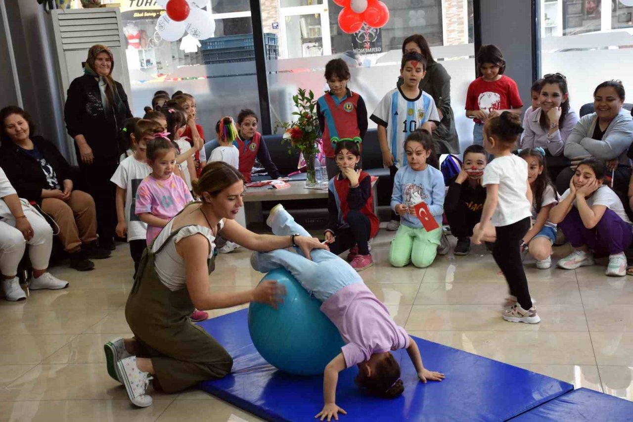 Germencik’te 23 Nisan çocuk şenliği heyecanı