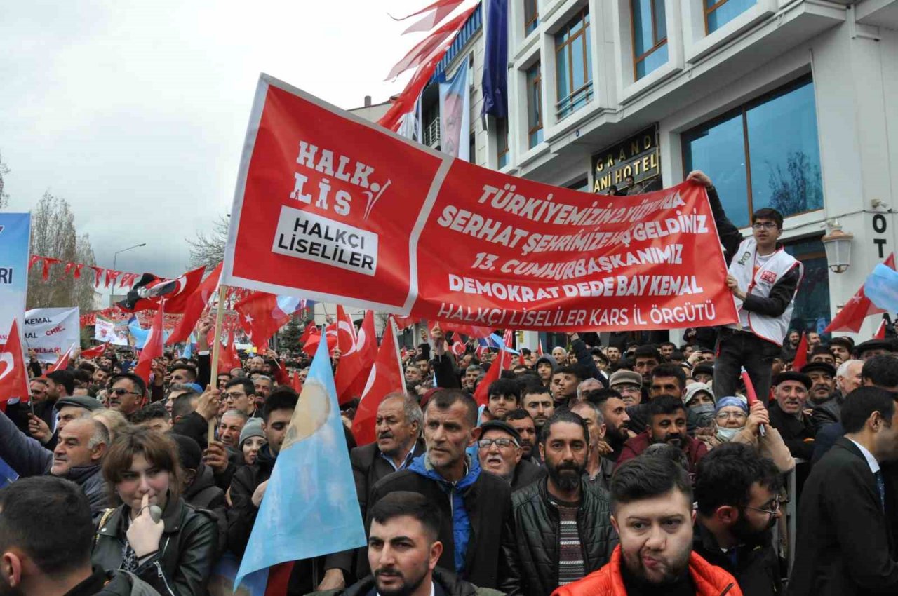 Kılıçdaroğlu Kars’ta konuştu