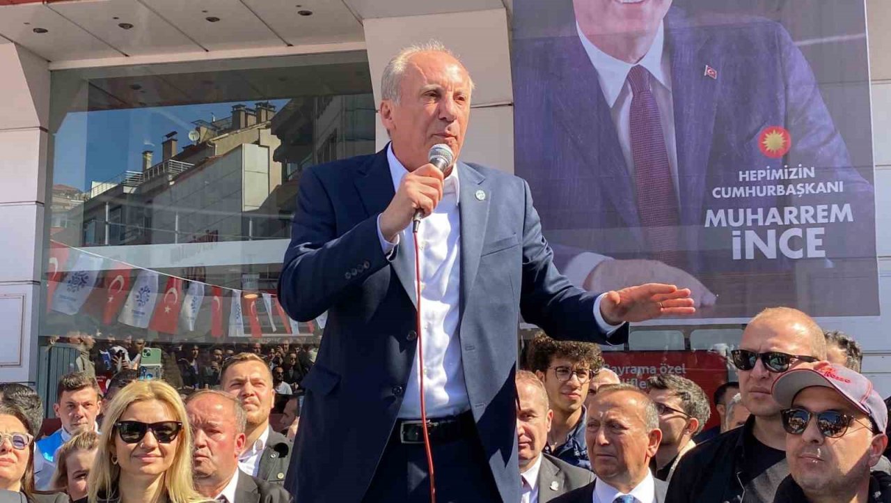 Muharrem İnce Bartın’da vatandaşlara seslendi