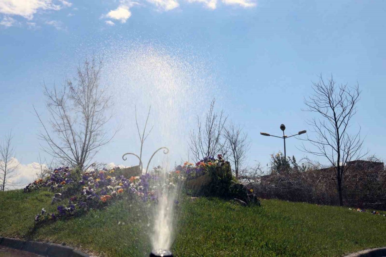 Arıtma suyu ile yıllık 34 bin 500 ton su tasarrufu