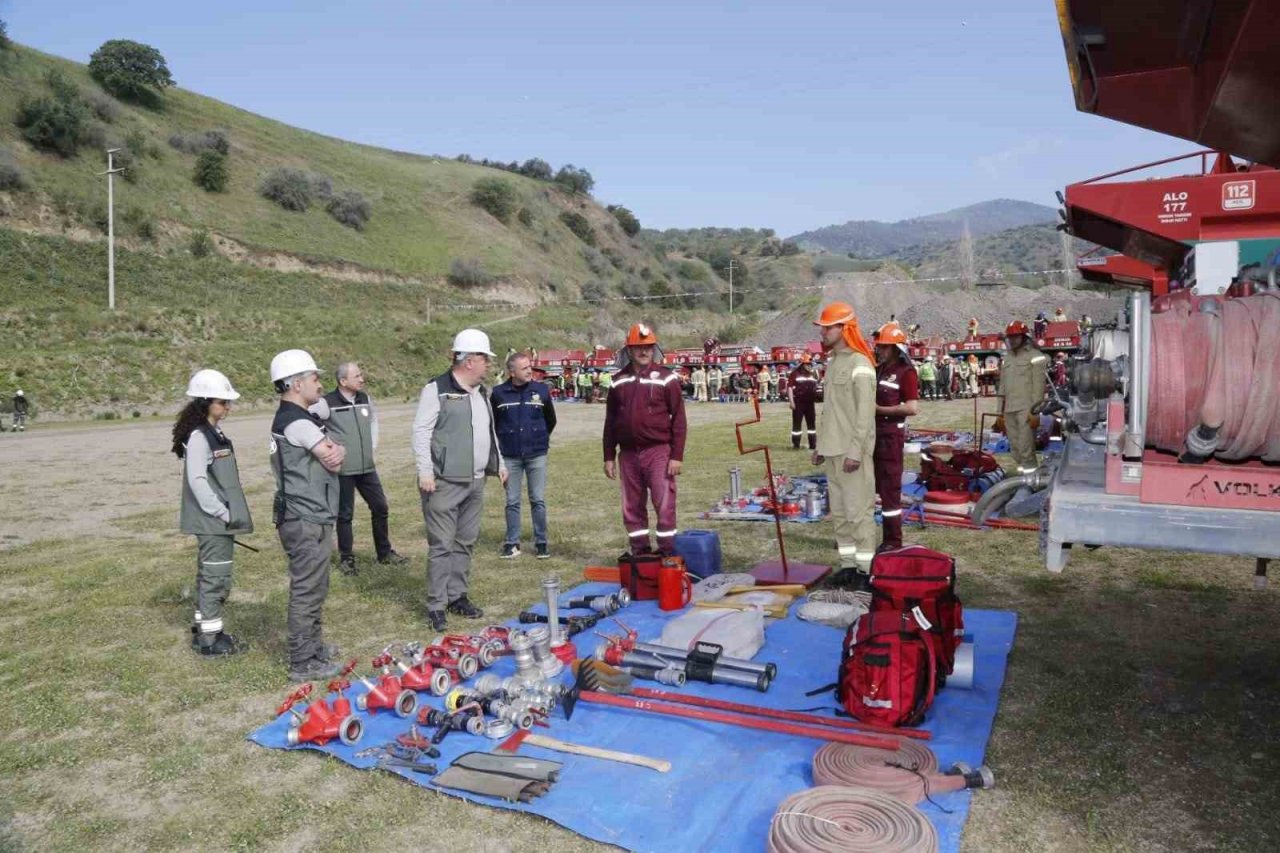 Nazilli’de ateş savaşçıları yangınlara hazır