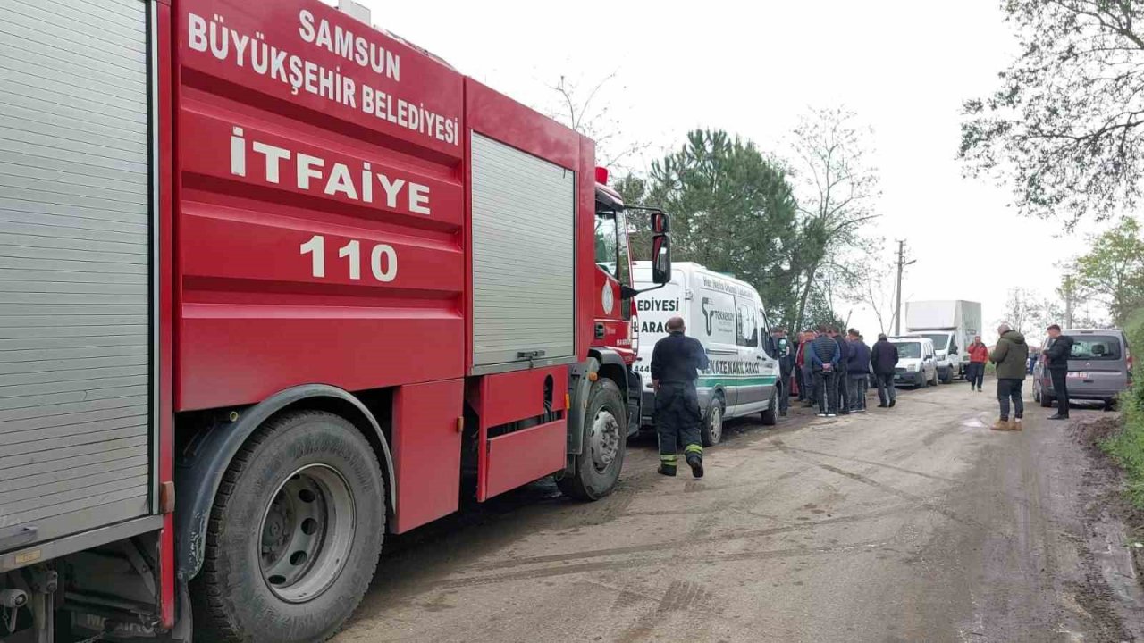 Samsun’da ev yangını: 1 ölü