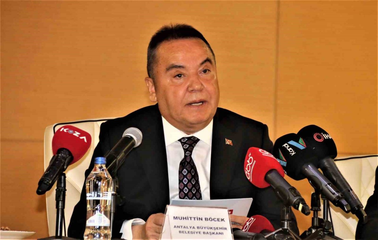 Başkan Böcek: “Antalya’mız, tarımda üretim kapasitesiyle 1’inci sırada”
